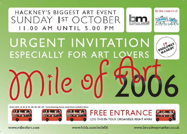 Mile of Art '06 Flyer